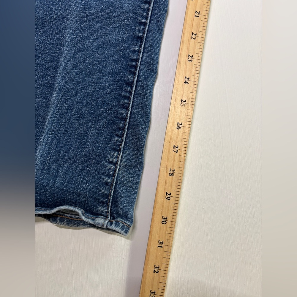 Gap 1969 Women’s Size 27 Regular Bootcut Jeans Medium Wash Stretch Denim Classic - Picture 13 of 14